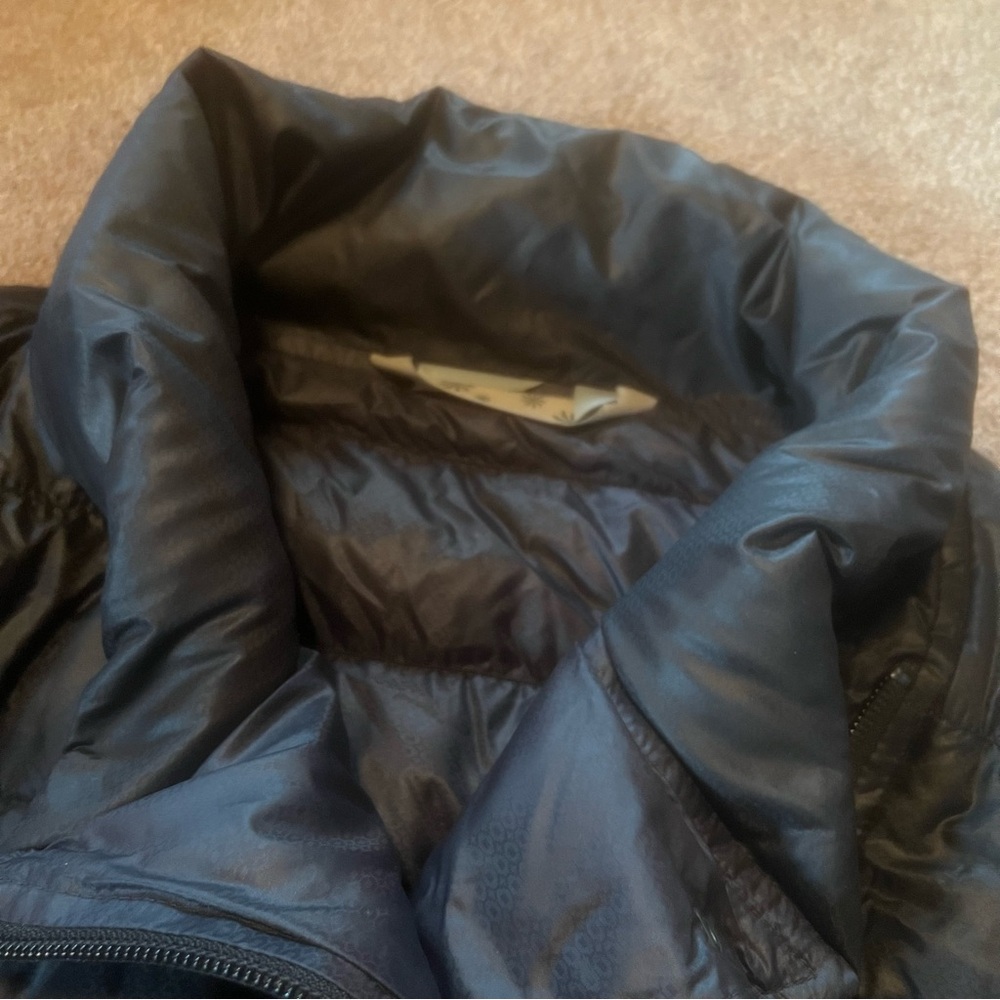 Athleta Downalicious Down Puffer Jacket Black Siz… - image 8